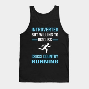 Introverted Cross Country Running XC Tank Top